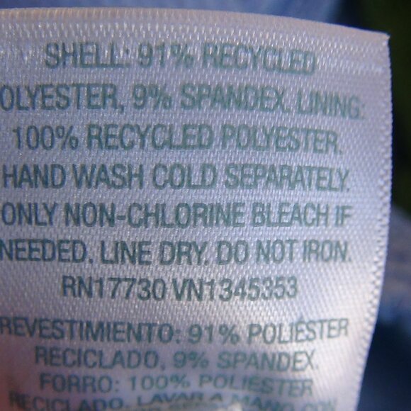 Kona Sol Pucker Textured Square Neck One Piece Swimsuit Blue S, M, L, XL - Picture 12 of 12